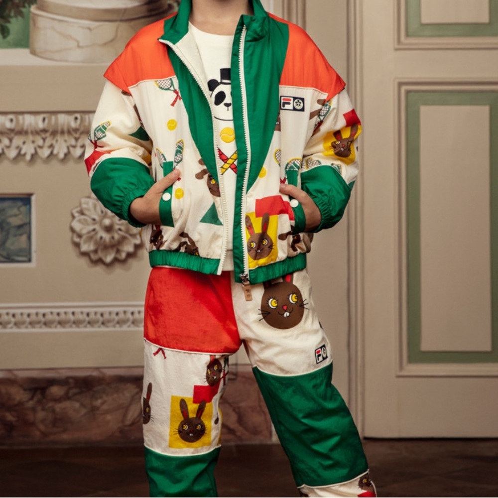 FILA x Mini Rodini collab TRACKSUIT